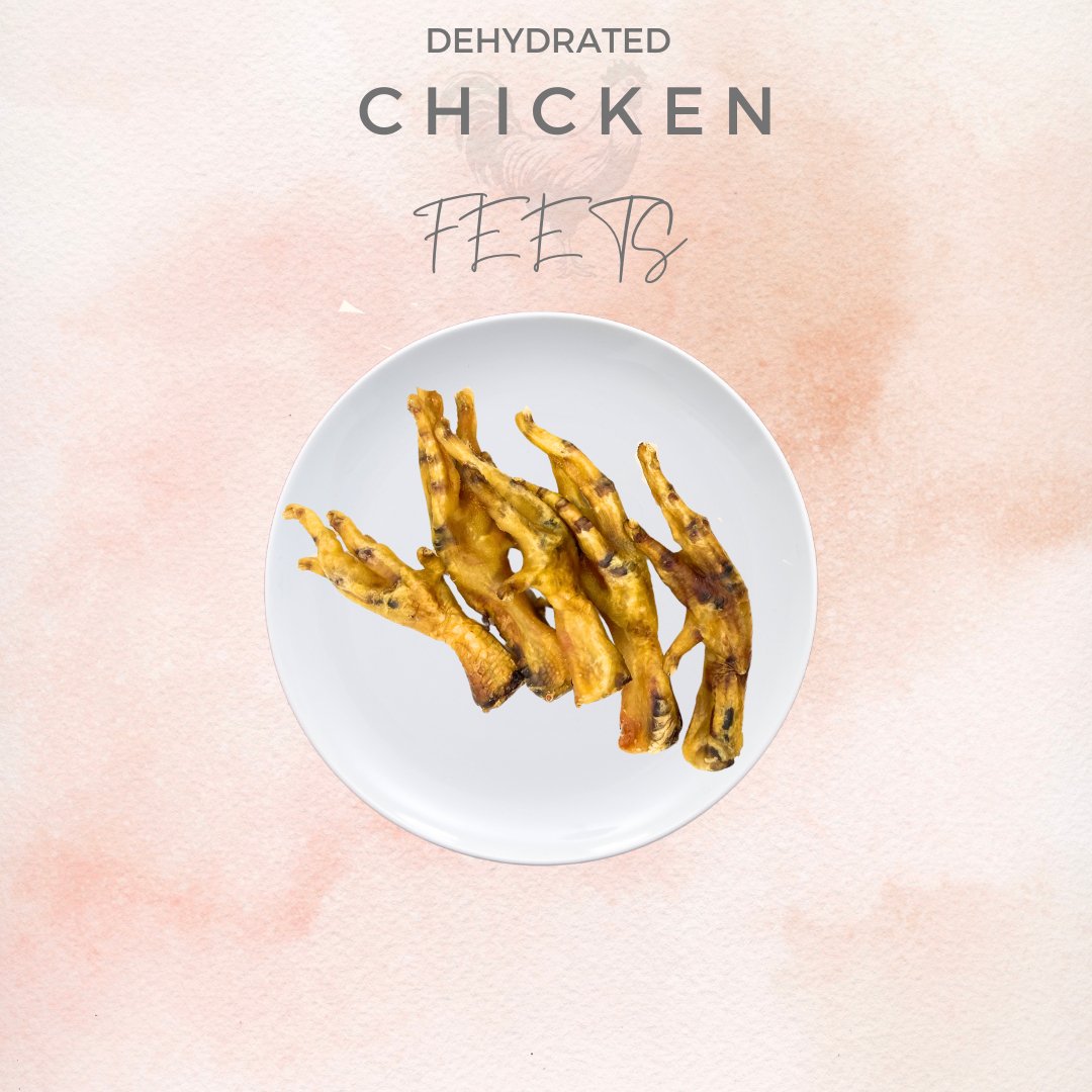 100% Natural Chicken Feets - Air Dry | Delicious Treats for Dogs - BarkiesNGoodies