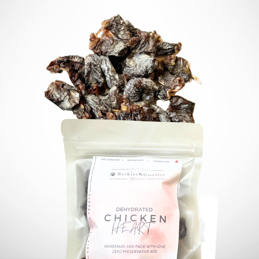 100% Natural Chicken Heart  - Air Dry | Delicious Treats for Dogs and Cats