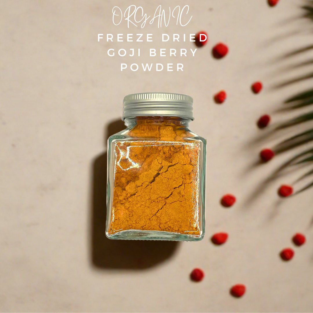 Organic Goji Berry Powder (Freeze Dried) - Superfood for Dogs and Cats - BarkiesNGoodies